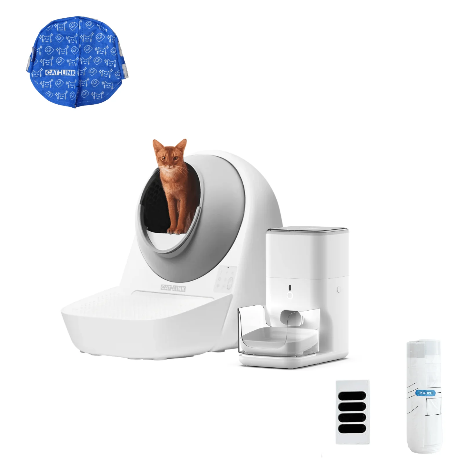 Bundle Package: Catlink Litter Box + Automatic Feeder - Image 14