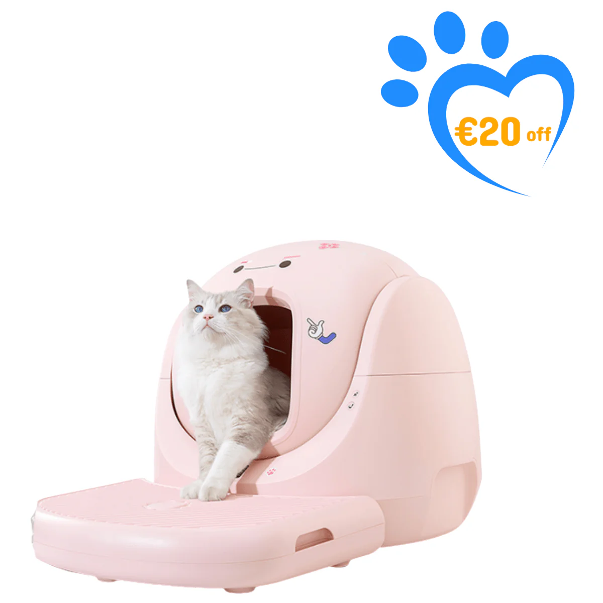 CATLINK Baymax Sakura – Self-Cleaning Litter Box - Image 27