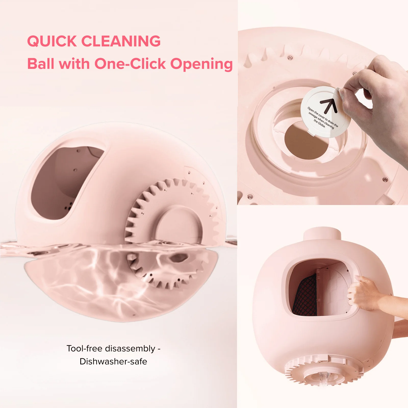 CATLINK Baymax Sakura – Self-Cleaning Litter Box - Image 8
