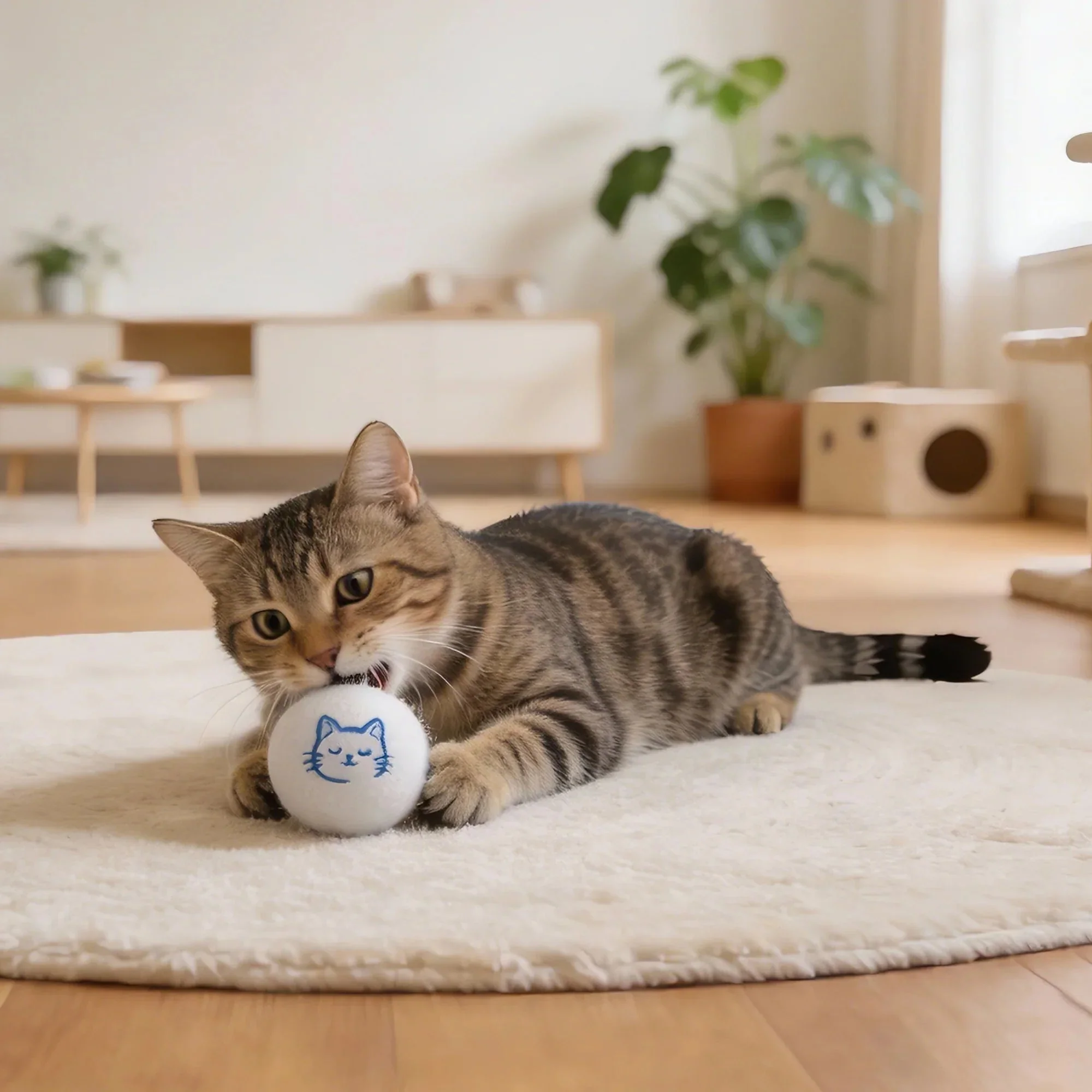 Catlink Wool Balls Set - Cat Toy - Image 2