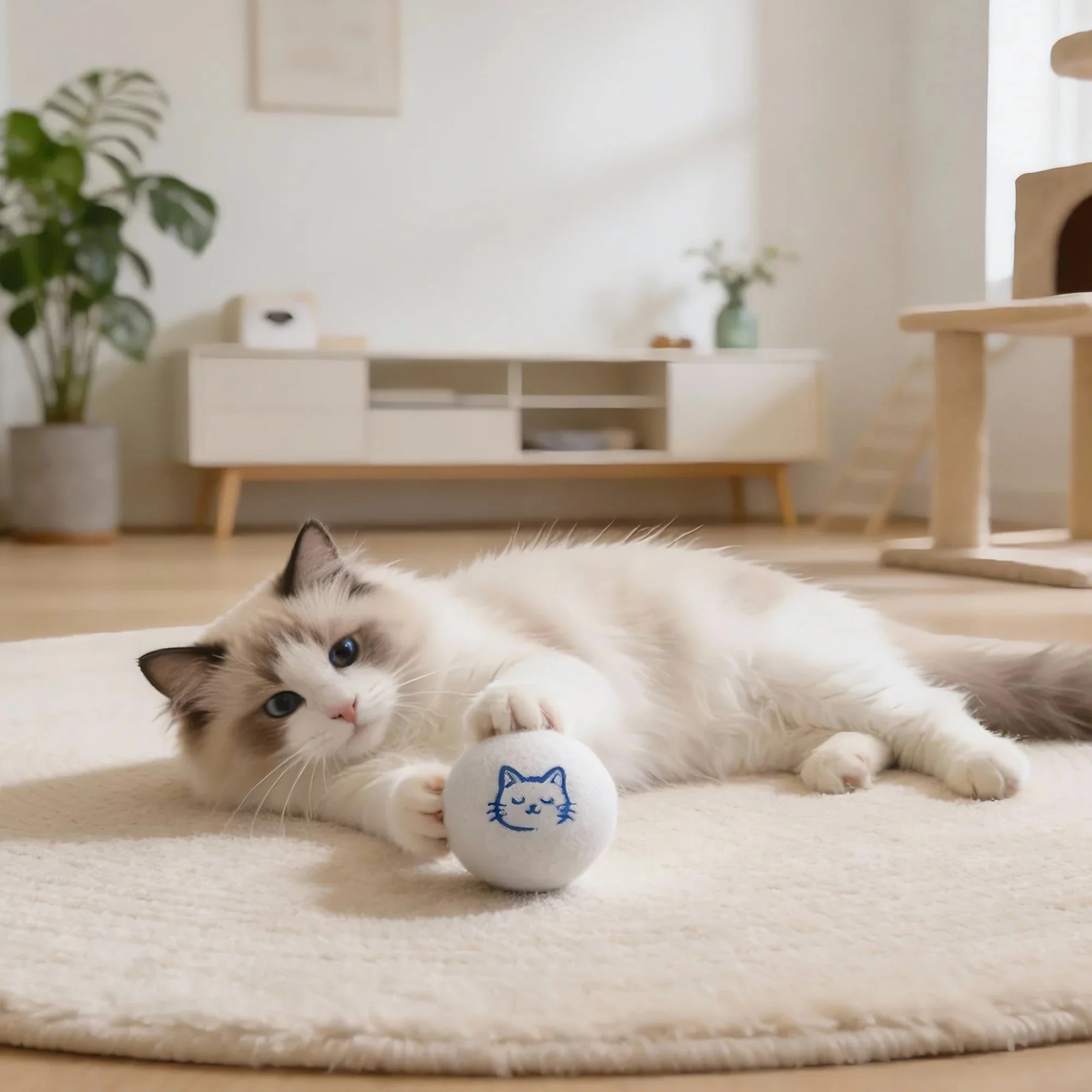Catlink Wool Balls Set - Cat Toy - Image 3