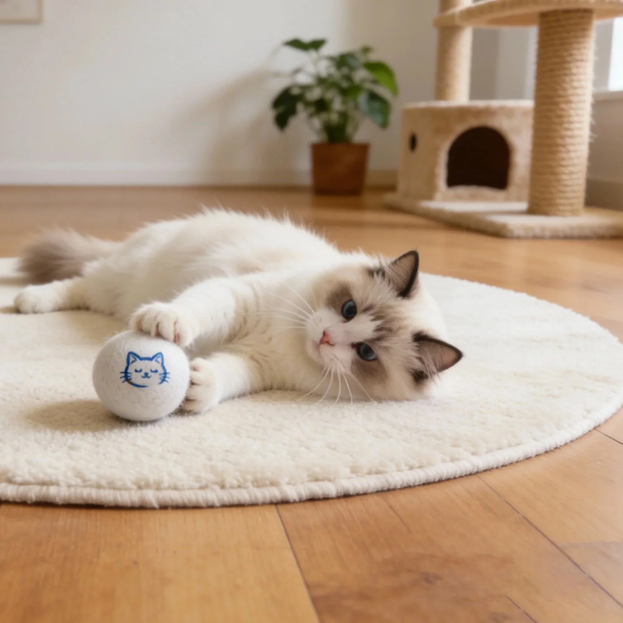 Catlink Wool Balls Set - Cat Toy - Image 4