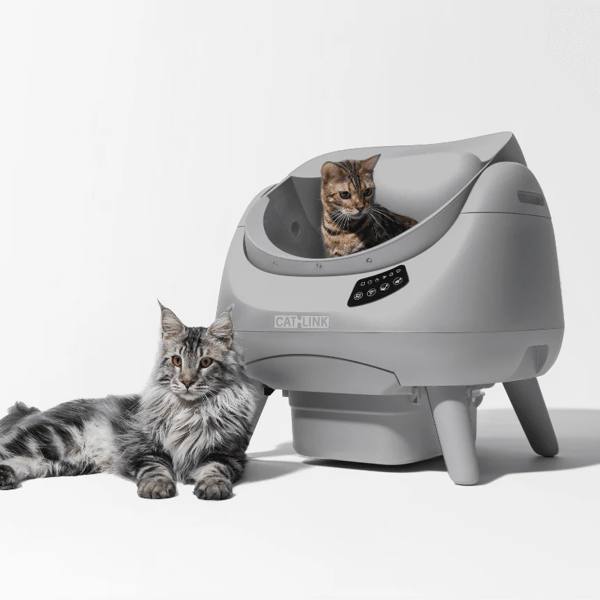 CATLINK Open-X Lite Open Top Self-cleaning Litter Box (For Bundle) - Image 3