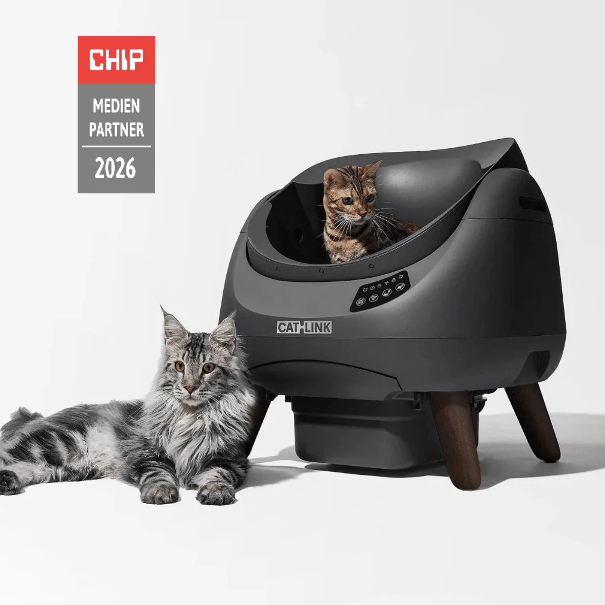 CATLINK Open-X Open Top Self-cleaning Litter Box - Image 10