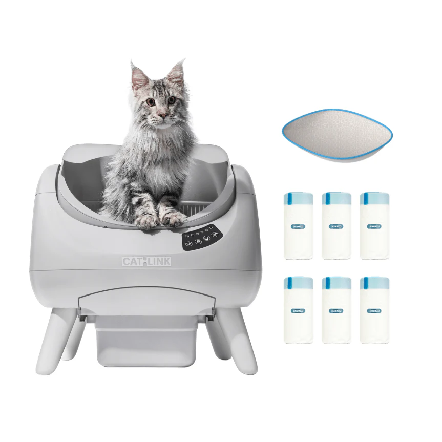 CATLINK Open-X Open Top Self-cleaning Litter Box - Image 45