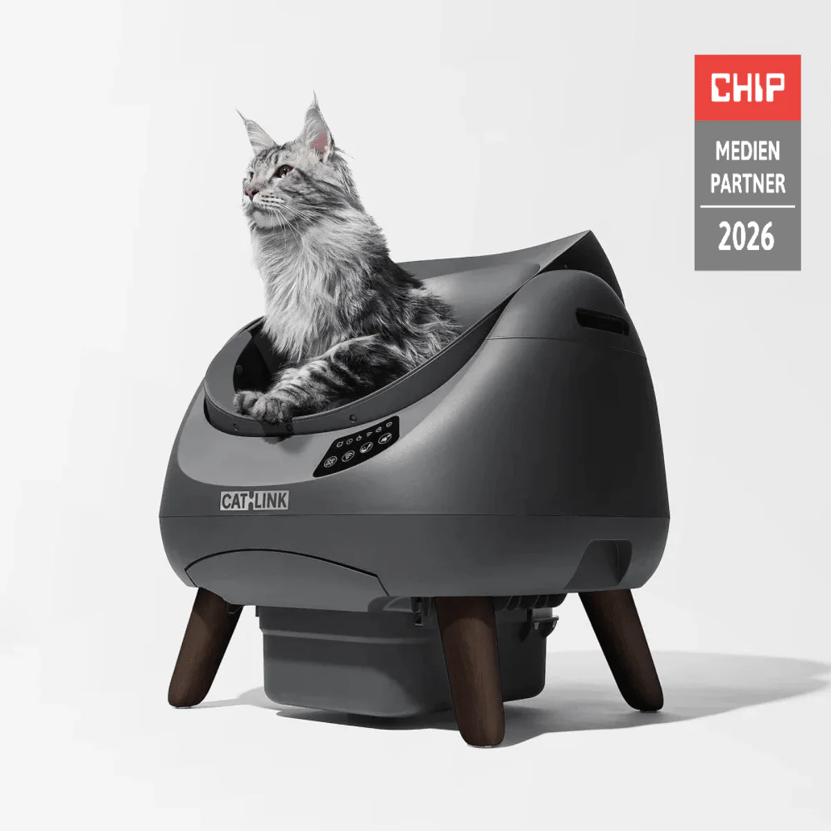 CATLINK Open-X Open Top Self-cleaning Litter Box - Image 9