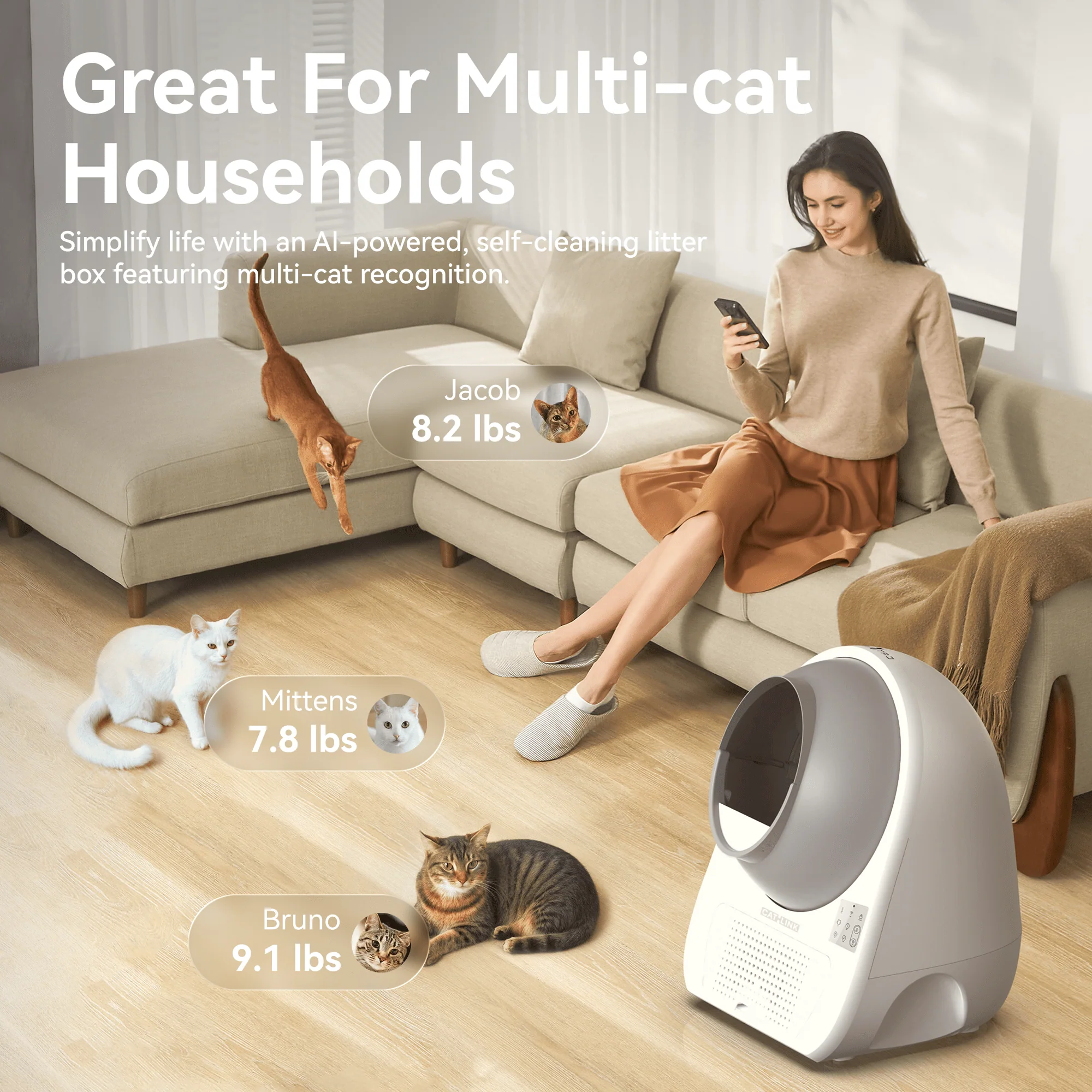 Catlink Pro-X Ultra Self-Cleaning Litter Box - Image 23